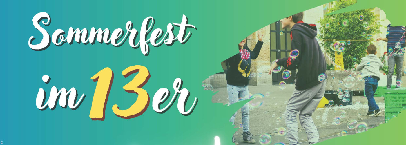 sommerfest im 13er