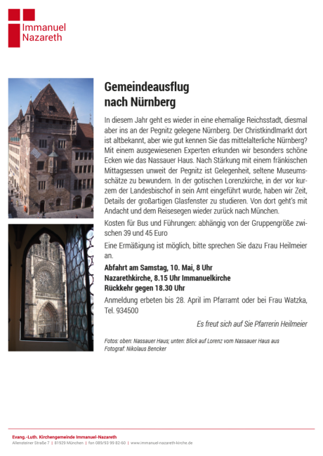 Gemeindeausflug