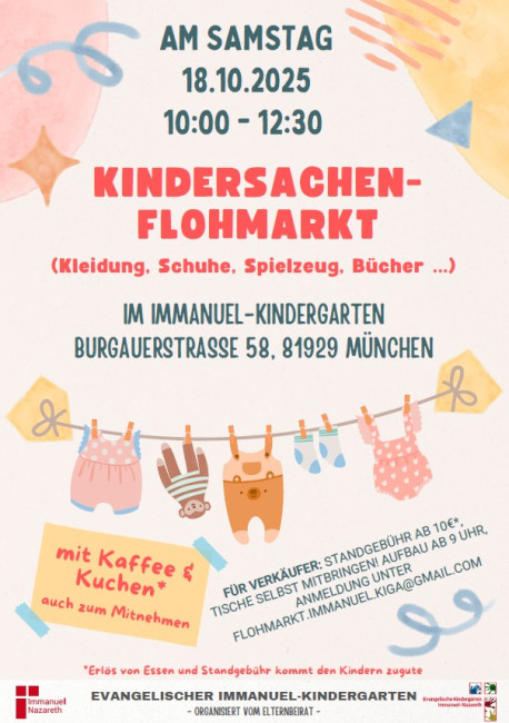 Kindersachen-Flohmarkt