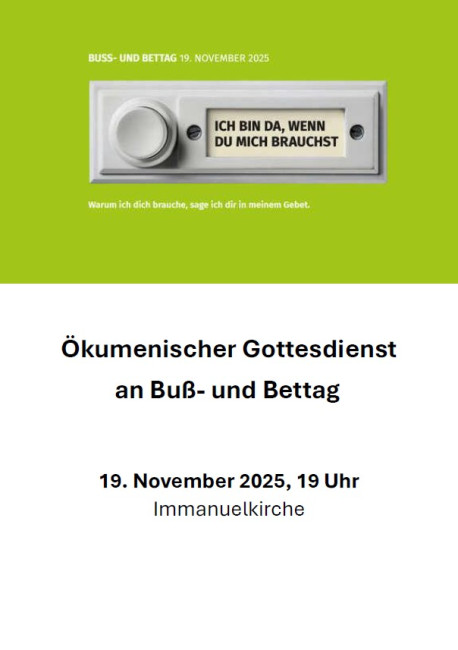 Buß- und Bettag