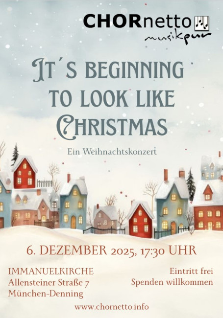 Weihnachtskonzert von Chornetto