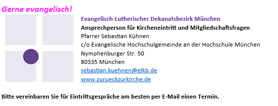 Kircheneintritt
