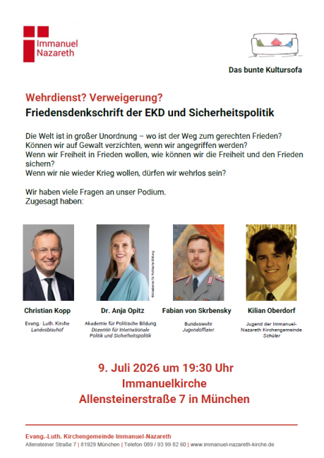 Das bunte Kultursofa